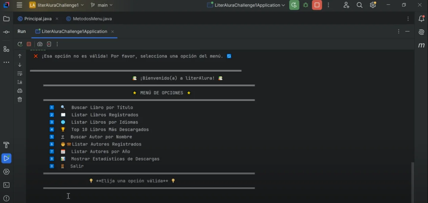 Logo o imagen del proyecto LiterAlura.